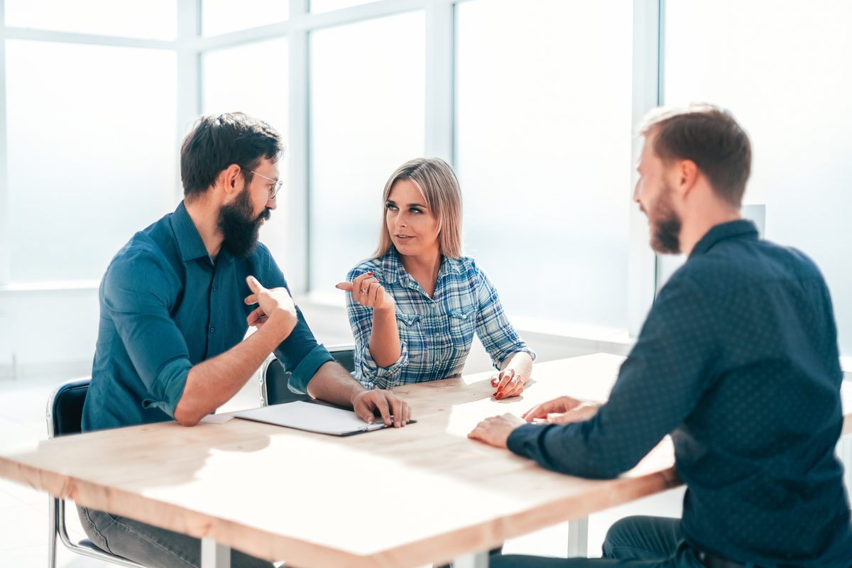 Ekipa HR Center na sestanku s partnerjem